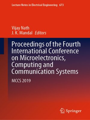 cover image of Proceedings of the Fourth International Conference on Microelectronics, Computing and Communication Systems